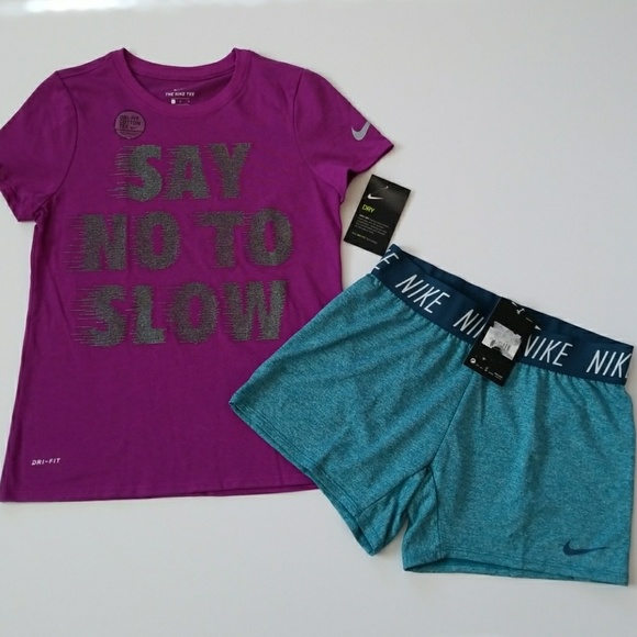 Nike Other - NWT Girl Nike Shirt and Short Bundle